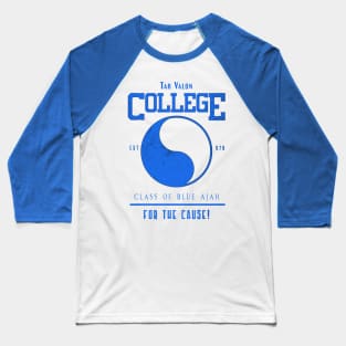 Tar Valon College Yellow Ajah Symbol Wheel of Time Parody Baseball T-Shirt